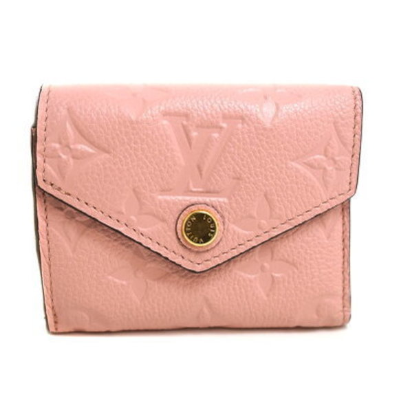 Louis Vuitton Portefeuille Zoe Empreinte Tri Wallet Pink Bag - Picture 1 of 11